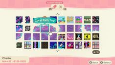 an image of a screen shot of the game coral path bottom down, which has been modified to look like a collage of images