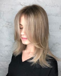 70s Bangs, Hair Equipment, Layered Thick Hair, Layered Haircuts For Women, Framing Highlights, Layered Haircuts With Bangs, Hairstyles For Layered Hair, Long Layered Hair, Haircuts For Long Hair