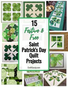 saint patrick's day quilt projects