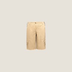 Bermudas fit Unlined Button fly Embroidered logo on the back Slash front pockets and cargo pockets on the side Flap patch pockets on the back Casual Cotton Miu Miu Bottoms, Miu Miu Short Length Bottoms, Classic Cargo Pants With Pockets For Workwear, Casual Short-length Miu Miu Bottoms, Miu Miu Casual Short Bottoms, Cotton Cargo Shorts With Patch Pockets For Work, Cotton Cargo Shorts With Multiple Pockets For Workwear, Classic Beige Cargo Pants With Pockets, Classic Beige Cargo Pants