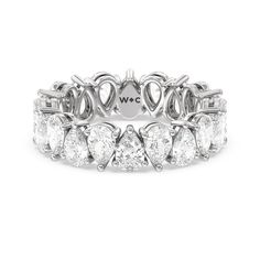 https://embed.imajize.com/5787322 Diamond Eternity Ring, Eternity Rings, Gorgeous Engagement Ring, North And South, Eternity Ring Diamond, Pear Shaped Diamond, Eternity Band Diamond, Diamond Eternity, Eternity Band