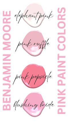 benjamin moore pink paint colors Benjamin Moore Pink Paint, Benjamin Moore Pink Paint Colors, Paint Colors For Bedroom, Pink Paint Color, Benjamin Moore Pink, Colors For Bedroom, Pink Paint Colors, Bedroom Paint Colors