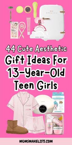 BEST WISH LIST WORTHY GIFT IDEAS FOR 13-YEAR-OLD GIRLS 2024. Get the teen girl aesthetic right by choosing gifts from this gift guide, put together by the parent of a 13 year old girl. Use this list of ideas based on gifts currently popular with teenage girls. Birthday gift ideas for teen girls, beauty gifts for teens, tech gifts for teens, fitness gifts for teenage girls, unique, meaningful, TikTok viral gift ideas. What 13-year-old girls want for Christmas. What to buy for a 13-year-old girl Bday Gifts For 13 Girl, Gift Ideas 13 Girl, What To Get A 12 Yr Girl For Christmas, Christmas Gifts For 13 Year Girl, Gifts For Girls 12-14 Birthday, Cute Things To Get For Your Birthday, Birthday Gift Ideas For 11 Year Girl, Birthday Gift For 13 Year Girl, What To Get A 12 Yr Girl For Birthday