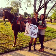 The Red Ledger : The top prom-posals Proposal Ideas Country, Country Prom, Country Relationship Goals, Prom Picture Poses