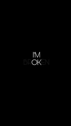 I'm Ok, Black Wallpaper Iphone, Dark Background, Dark Wallpaper, Black Wallpaper, Black Aesthetic, Phone Wallpapers, Aesthetic Wallpaper, Black Background