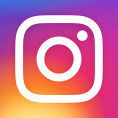 the instagram logo is shown here in this image, it appears to be an instagram icon