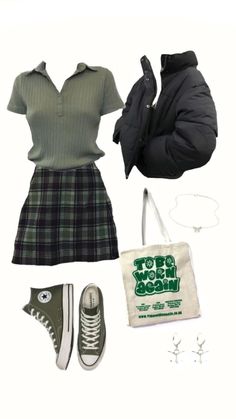 Look 80s, Rok Outfit, Retro Outfits, Aesthetic Outfits, Cute Casual Outfits