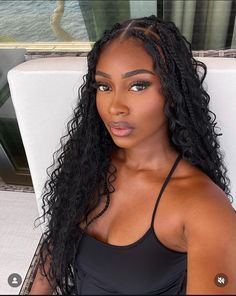 Braid Inspiration, Faux Locs Hairstyles, Fairy Hair, Beautiful Wigs, Hair Flip, African Braids Hairstyles