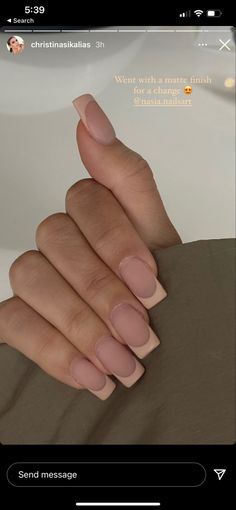 Beige French Tip, Short Classy Nails, Nagellack Trends, Beige Nails, Work Nails, Classy Acrylic Nails, Short Square Acrylic Nails, Acrylic Nails Coffin Short, Neutral Nails