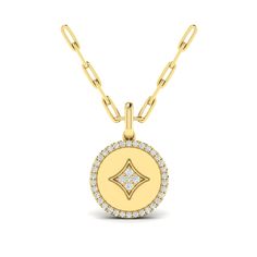 Symbolic charms to cherish offering luck, protection , and elegantly capturing the true essence of who you are The Amuleta 14K Center Star Diamonds and Bezel Pendant Necklace would be a beautiful addition to any jewelry collection. Available options include 14K Rose, White & Yellow Gold. Luxury White Gold Elegant Medallion Necklace, Rolex Shop, David Yurman Bracelet, Bezel Pendant, Moon Pendant, Link Necklace, Ring Necklace, Ring Earrings, Bridal Jewelry