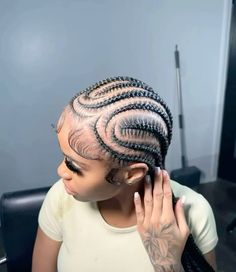 Straight Back Feed In Braids With Curls At End, Quick Braids Styles For Black Women, Free Style Feed In Braids, Scalp Braid Designs For Black Women, Braids Going To The Back In A Bun, Simple Straight Back Braids, 12 Feed In Braids Hairstyles, 8-10 Stitch Braids, Designer Straight Backs