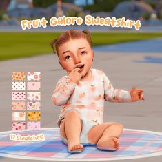 Infant Cc, Mods Sims 4, Ts4 Clothes, Lotes The Sims 4, Sims Baby, Sims 4 Challenges, Sims 4 Cc Kids Clothing, Sims Packs, Cc Clothes