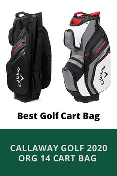 Golfers will get here detailed reviews of #Callaway Golf 2020 ORG 14 Cart Bag alongwith 9 other best golf bags for push cart with buying guide.