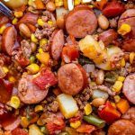 a bowl filled with lots of different types of food