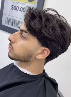 Low Taper Fade Haircut Long Hair, Mens Haircuts Wavy Hair, Low Taper Fade Haircut, Undercut Long Hair, Mens Hairstyles With Beard, New Hair Do, Taper Fade Haircut