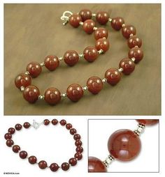 Cinnamon Luxury Single Strand Carnelian Jewelry, Luxury Brown Carnelian Jewelry, Cultured Pearl Necklace, Trendy Necklaces, Women Artisans, Jewelry Packaging, Necklace Sizes, Strand Necklace, Jewelry Gift Box