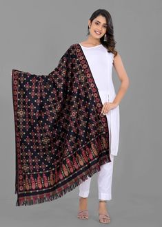 "Item Description  Item - 1 PC Wool Reversible Kullu Shawl Fabric - Wool Pattern :- Floral Weight - : 0.400 Kg (Approx) Size : 80\" x 40\" Inches ( 203 X 101 Cm) (Approx) Wash Care - Dry Clean / Hand Wash in Cold Water Product Description * Beautiful Designs, made From Rare High Quality Materials. Each Piece is A Testimony To Superior Craftsmanship And Skillful Weaving. Used :- Shawl, Meditation Wrap, Winter Blanket, AC Throw, Kullu - Khaddi weave inspired from the design language of the traditi Best Gift For Mom, Winter Blanket, Winter Blankets, Design Language, Soft Wool, Indian Design, Pattern Floral, Design Floral, Mom Dad