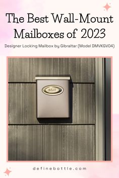 the best wall mount mailboxes of 2012