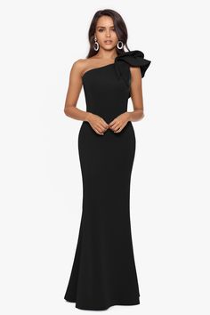 "Daisy" Long Scuba Crepe One Shoulder Dress – Betsy & Adam Black One Shoulder Prom Dress, Black Formal Mother Of The Bride Dresses, Black Dress Mother Of The Bride, Black Strapless Bridesmaid Dress, One Shoulder Mother Of The Bride Dresses, Mother Of The Bride Black Dress, Mother Of The Bride Black Dresses, Jewelry For One Shoulder Dress, Scuba Material Dress Style