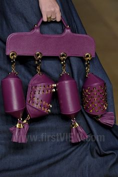 Purple Purse, Unique Handbags, Frou Frou, Unique Purses, Unique Bags, Cute Purses, Diy Bag, Beautiful Bags