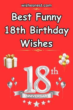 "Make their 18th birthday unforgettable with the best funny wishes! Explore hilarious birthday messages and share a lugh with your loved ones on their special day. #18thBirthday #FunnyWishes #BirthdayHumor #BirthdayCelebration #PartyTime" 18th Birthday Quotes Funny, 18th Birthday Wishes, Funny Wishes, Happy Birthday 18th, Birthday Wishes For Brother, 18th Bday, Birthday Poems, 18th Birthday Cards, 18th Birthday Cake