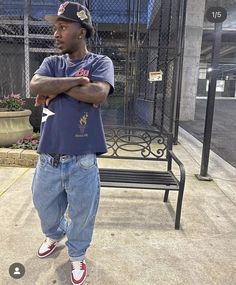 90s Black Men Fashion, Jordan 3 Outfit, 90s Black Men, Men Streetwear Fashion, Mens Jeans Fit, Jordan 1 Outfit, Mens Casual Outfits Summer, Streetwear Fits