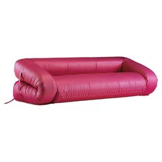 an inflatable couch is shown on a white background