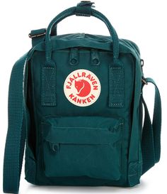 From Fjallraven&#x2C; the Kanken sling crossbody bag features: Vinylon F: 100% vinylalVersatile shoulder bag made in hardwearing Vinylon F fabricFront pocket&#x2C; main compartment and zippedrear compartmentName and address label inside main compartmentWear as crossbody sling or hold with double handlesApprox. 7.8" H x 5.9" W x 4.3" DApprox. 2.5 L capacityApprox. 6.75 ounces weight Imported. Fjallraven Kanken Sling, Kanken Sling Bag, Fjallraven Mini, Kanken Sling, Fjällräven Kånken, Kanken Mini, Compact Bag, Sling Pack, Brno