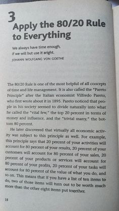 Apply 80/20 rule to everything and win over procrastination ✨️Book- Eat that frog ✨️Author- Brian Tracy #80/20 #eatthatfrog #nonfiction #bookstoread #procrastination #selfhelp #selfimprovement 135 Rule, Eat That Frog Book, 80/20 Lifestyle, 80/20 Rule, Stoic Woman, Eat That Frog, Self Awareness Quotes, Awareness Quotes, Business Marketing Plan