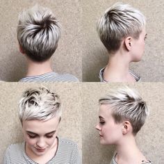 70 Best Pixie Cuts We Love for 2021 ผมทรง Long Pixie, Natural Dark Hair, Choppy Pixie Cut, Edgy Pixie Cuts, Edgy Pixie, Blonde Pixie Hair, Blonde Pixie Haircut