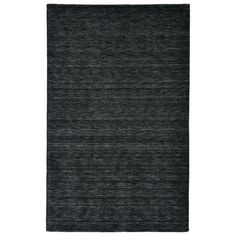 a black rug on a white background