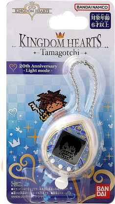 an item from the game kingdom hearts tamagotchi is shown in its package