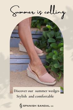 Gert in a summer mood with our pretty wedges in tan. The soles are padded for added comfort. Come in a variety of beautiful colors Summer Wedge Sandals, Awesome Shoes, Summer Wedges, Summer Mood, Shoe Closet, Comfortable Sandals, Nubuck Leather, Wedge Espadrille, Flat Espadrille