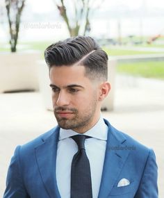 Textured Hairstyles For Men http://www.menshairstyletrends.com/textured-hairstyles-for-men/ #texturedhaircuts #texturedhairstyles #menshairstyles #menshairstyles2017 #texturedhairstylesformen #coolhair #coolhaircuts #coolhairstyles #hairstylesformen Hairstyles For Men 2023, Comb Over Fade Haircut, Volume Haircut, Comb Over Fade, Mens Toupee, Textured Haircut, Hair Replacement Systems