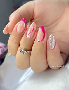 Hoco Nails, Hello Nails, Fancy Nails Designs, Blush Nails, Soft Nails, Nails Only, Nails Desing, Dream Nails, Fancy Nails