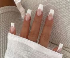 Smink Inspiration, Her Nails, Simple Acrylic Nails, French Acrylic Nails, Acrylic Nails Coffin Pink, Minimalist Nails, Dream Nails, Fire Nails, Classy Nails