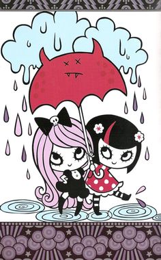 Mizna Wada, Yamata No Orochi, Emo Art, Goth Art, Creepy Cute, Gothic Art