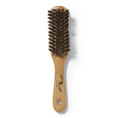 The Brush Strokes wooden brush features soft boar bristles Brush Strokes Soft Boar Bristle Wooden Styling Brush | Brown | Sally Beauty Soft Boar Bristle Brush, Slick Back Hair Brush, Wooden Brush Hair, Slick Back Brush, Slick Brush, Boy Dresses, Boar Brush, 3b Hair, Boar Bristle Brush