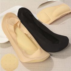 Fix Your Feet | Memory Foam Slip-on Socks Summer Socks, Silk Socks, Summer Sock, Invisible Socks, Foot Massage, Shoe Insoles, Mesh Design, Silica Gel, Work Shoes