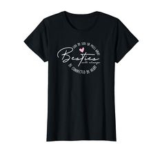 PRICES MAY VARY. Side by side or miles apart, besites will always be connected by heart. Lightweight, Classic fit, Double-needle sleeve and bottom hem Best Friend Shirts For 3 Bff, Best Friend Shirts For 3, Friend Shirts For 3, 3 Bff, Friend Shirts, Bff Matching, Friends T Shirt, Miles Apart, Friend Bff