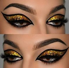 Official Makeup, Girl Tribe, Glitter Fashion, Glitter Unicorn, Gold Makeup, Gold Digger, Glitter Girl, 4k Followers, Glitter Makeup