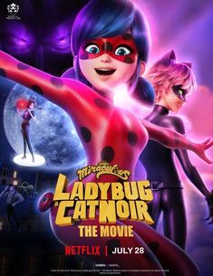 ladybug and the catwoman movie poster