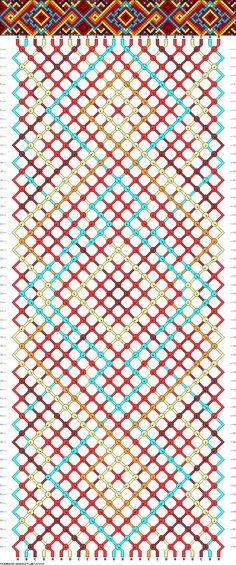 an image of a colorful pattern with different colors and patterns on the bottom half of it