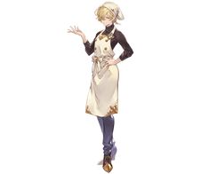 Chef Cordelia #granbluefantasy Baker Clothes, Mom Characters, Magic Clothes, Female Chef, Chef Clothes, Korean Art, Drawing Clothes, Illustration Character Design, Character Creation