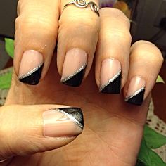 Hand Jive, Secret Admirer, Sinful Colors, Jive, Acrylic Nail Designs, Silver Glitter, How To Do Nails, Natural Nails