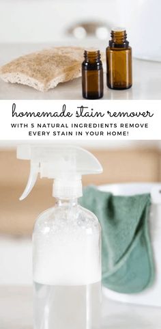 homemade stain remover with natural ingredients to remove stains from furniture and upholster them