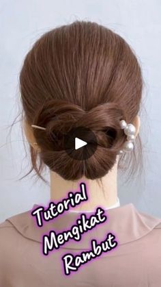 1.6M views · 11K reactions | tutorial mengikat rambut menjadi lebih cantik dan menarik

#modelsanggul
#sanggul #mengikatrambut
#modelrambutwanita
#rambutpanjang
#sanggulkartini
#sangguluntukkondangan
#modelrambutkasual
#modelrambutsimpel
#modelrambutpraktis
#jepitrambut
#penjepitrambut | Batik Solo Pekalongan - Azza Batik | Batik Solo Pekalongan - Azza Batik · Original audio Fancy Braids, Short Hair Styles Easy, Formal Hairstyles, Hair Styling, Buns, Hair Ideas