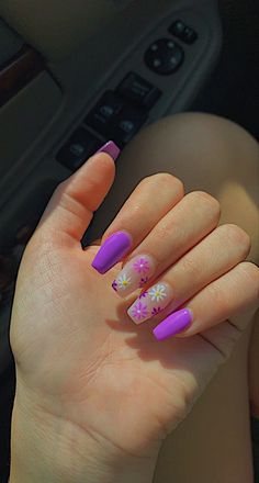 Summer Nails 2023, Unghie Nail Art, Simple Acrylic Nails, Nails 2023, Summer Acrylic Nails