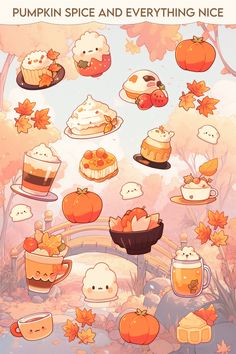 the pumpkin spice and everything nice poster