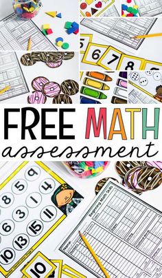 free printable math activities for kids to practice number recognition and addition skills in the classroom